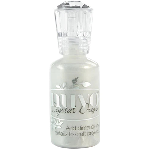 Nuvo Ivory Seashell Crystal Drops