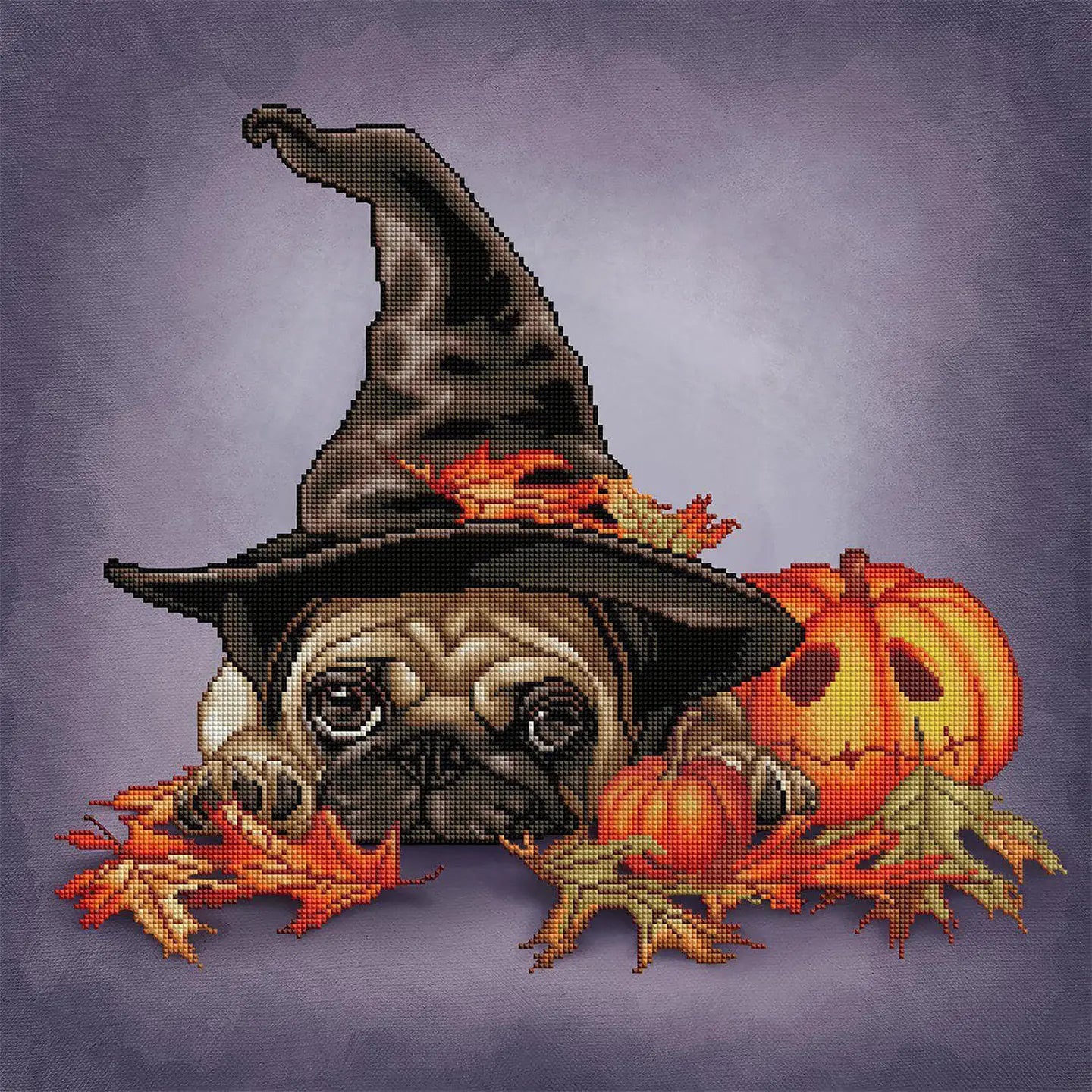 Diamond Art Club Halloween Pug