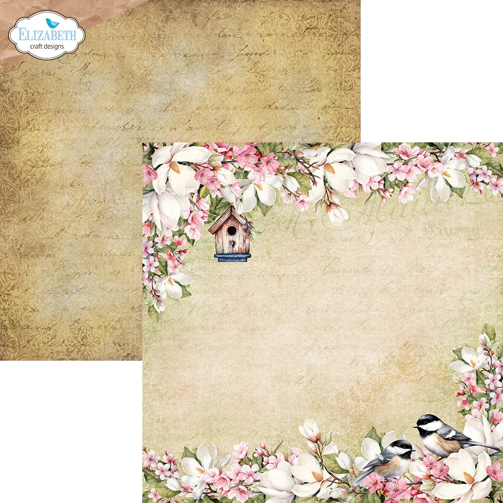 Elizabeth Craft Designs Spring Blossom 12” x 12” Paper Pack
