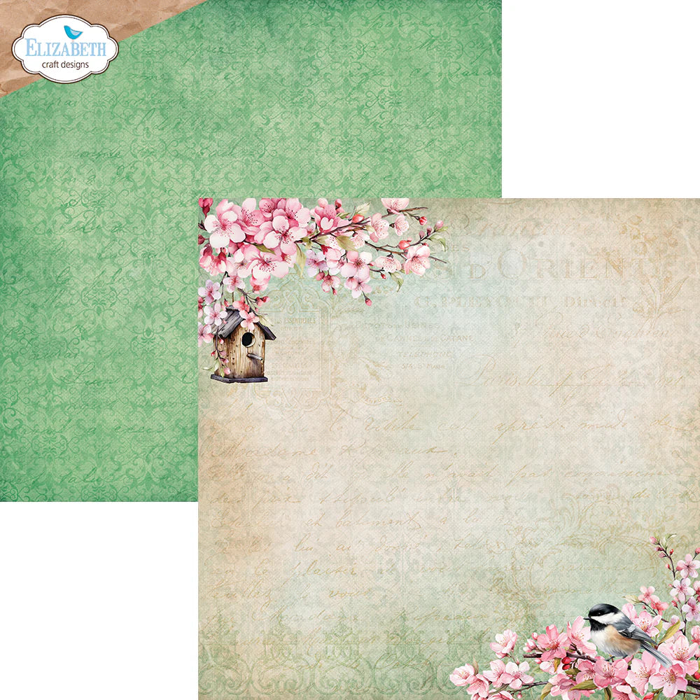 Elizabeth Craft Designs Spring Blossom 12” x 12” Paper Pack