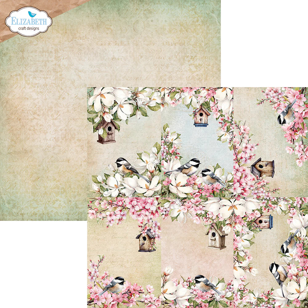 Elizabeth Craft Designs Spring Blossom 12” x 12” Paper Pack
