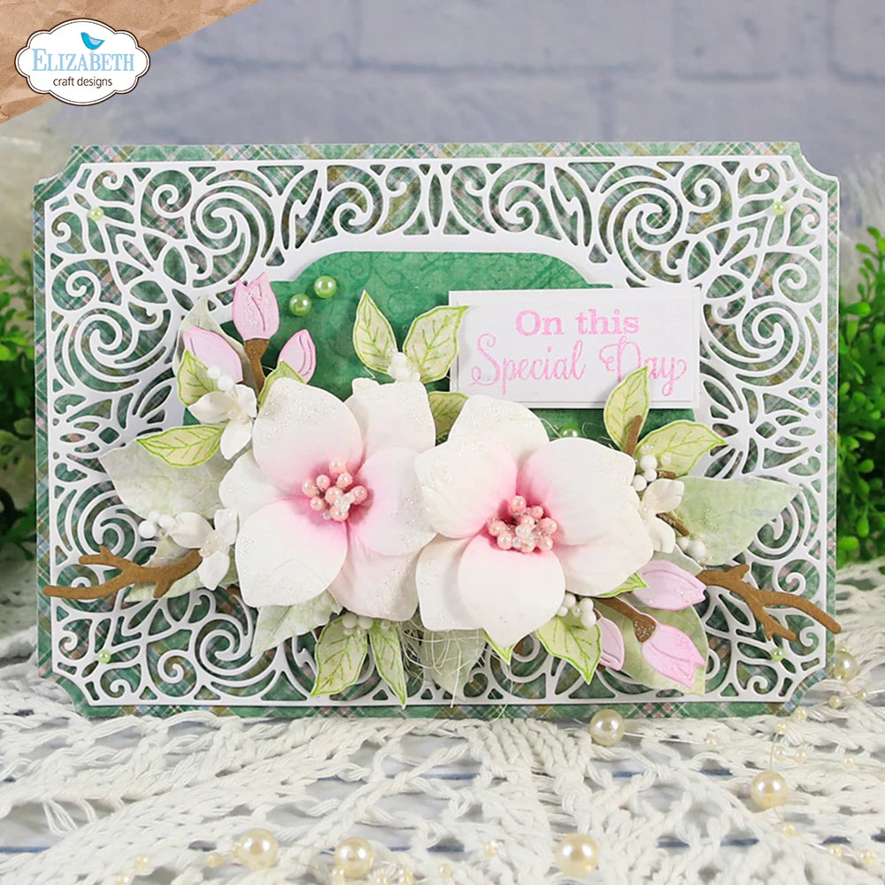 Elizabeth Craft Designs Ornamental Frame Metal Die Set