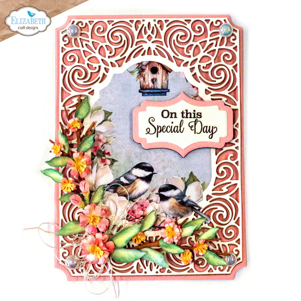 Elizabeth Craft Designs Ornamental Frame Metal Die Set