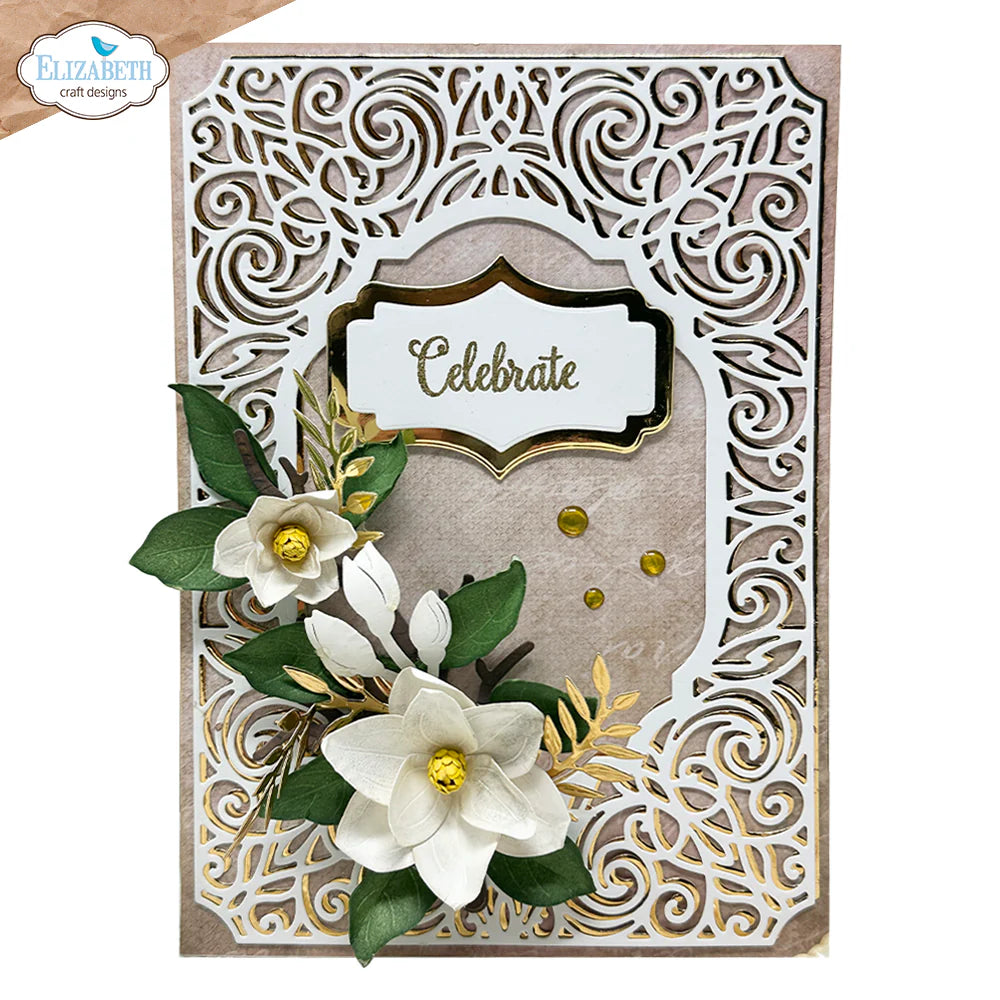 Elizabeth Craft Designs Ornamental Frame Metal Die Set