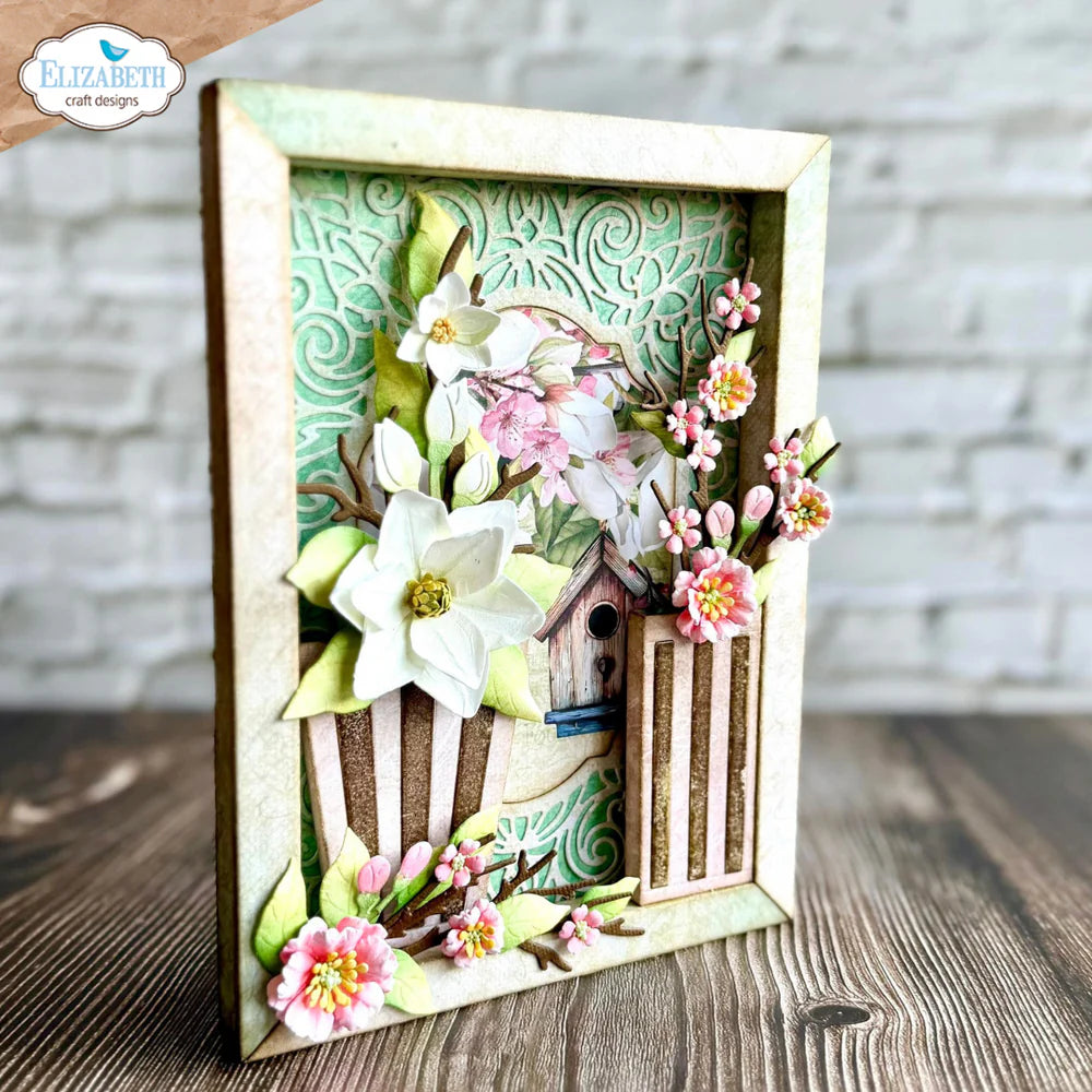 Elizabeth Craft Designs 3D Modern Vases Metal Die Set