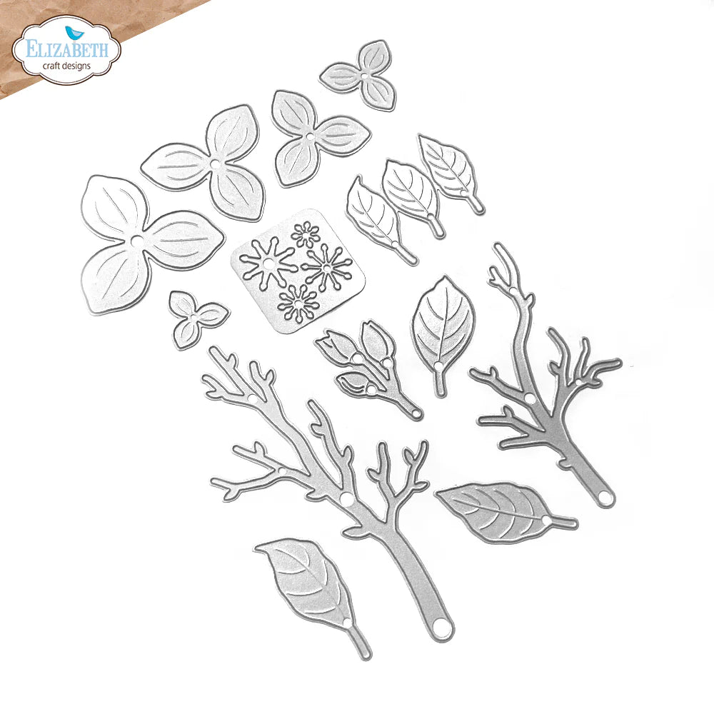 Elizabeth Craft Designs Magnolia Metal Die Set