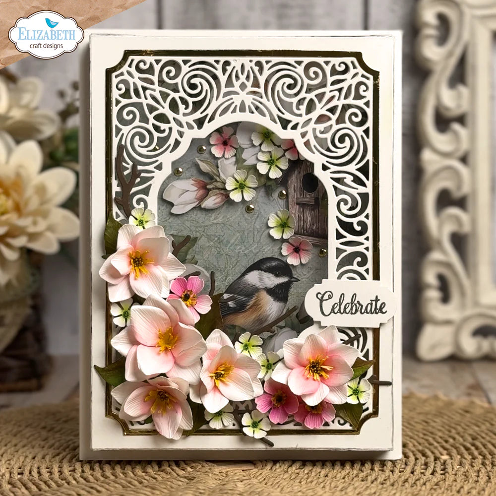 Elizabeth Craft Designs Magnolia Metal Die Set