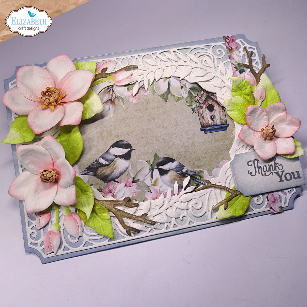 Elizabeth Craft Designs Magnolia Metal Die Set