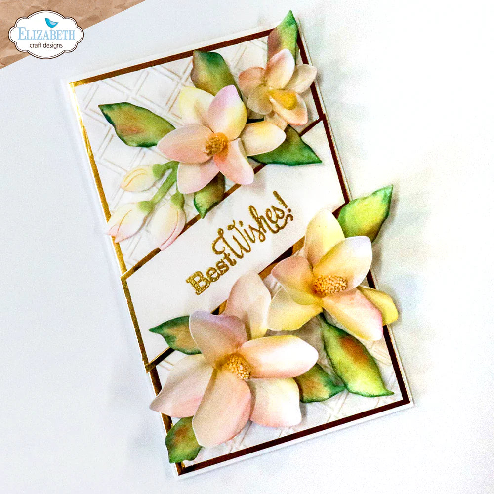 Elizabeth Craft Designs Magnolia Metal Die Set