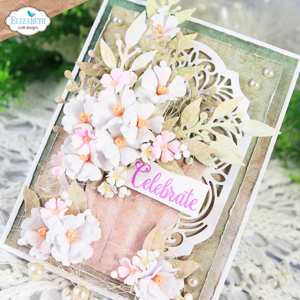 Elizabeth Craft Designs Cherry Blossom Metal Die Set