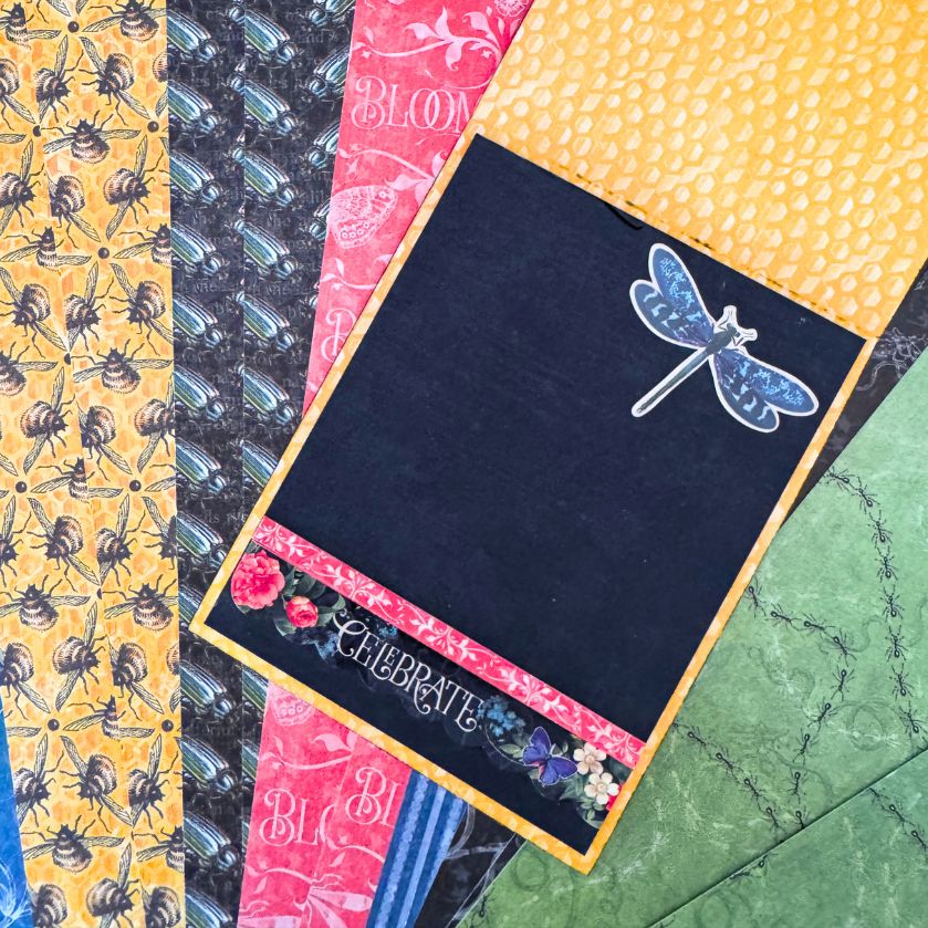 Graphic 45 Flutter - Keepsake Kit (with Exclusive Metal Die Set)