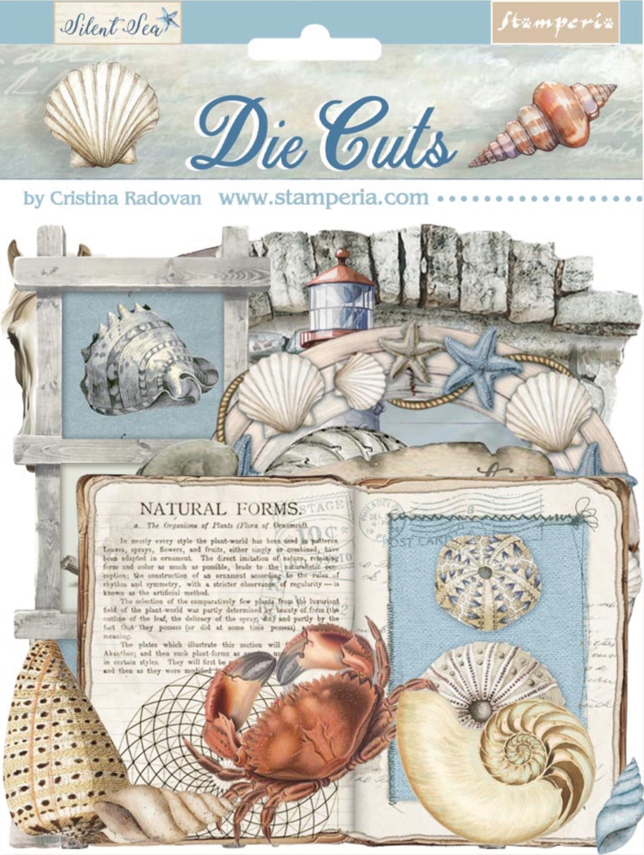 Stamperia Silent Sea Die Cuts