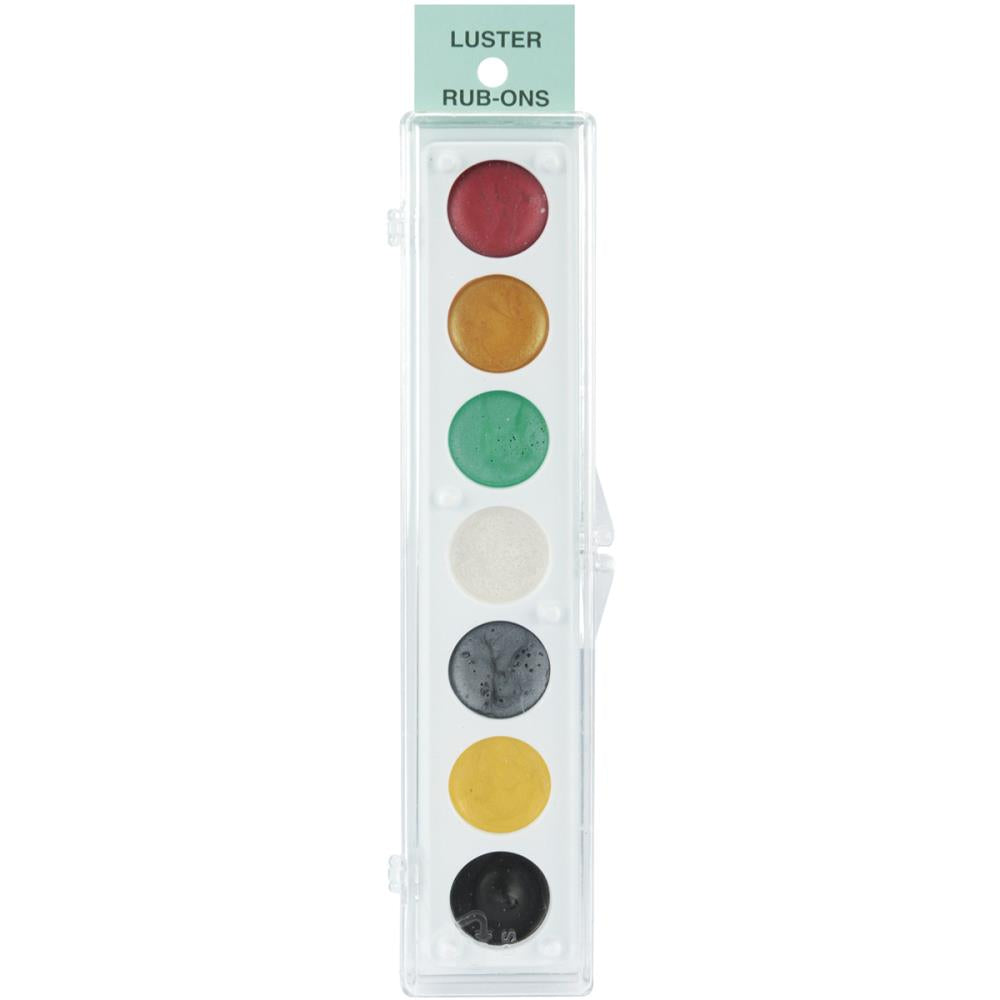 Craf-T Metallic Rub-On Paint Palette - 7 Colors Kit #4
