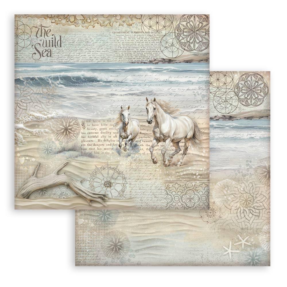 Stamperia Silent Sea 8” x 8” Paper Pad