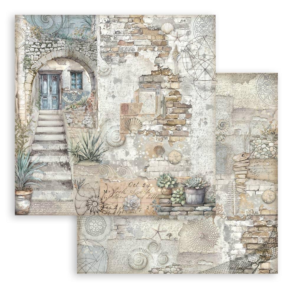 Stamperia Silent Sea 8” x 8” Paper Pad