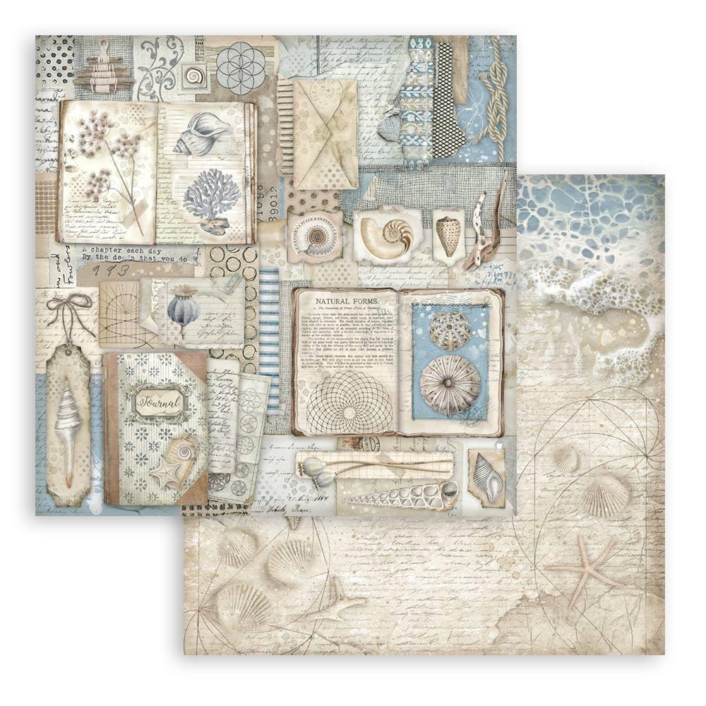 Stamperia Silent Sea 8” x 8” Paper Pad