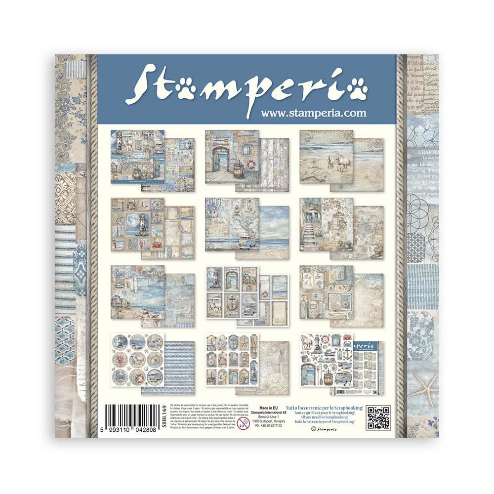 Stamperia Silent Sea 12” x 12” Paper Pad