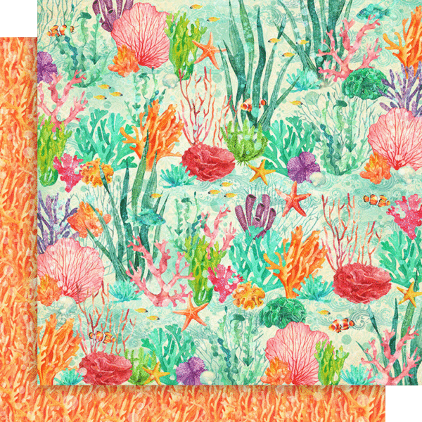 Graphic 45 Seas the Day 8” x 8” Collection Pack