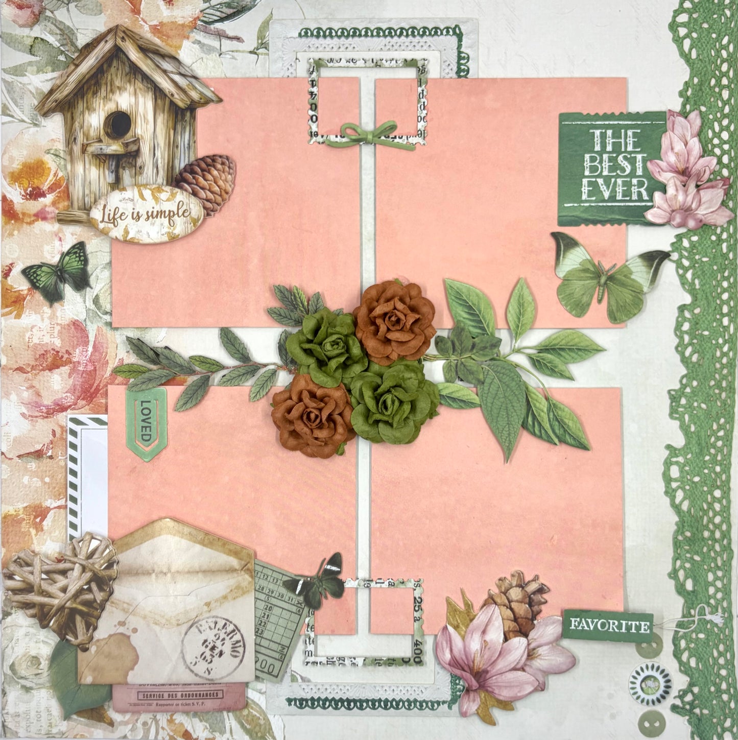 Life is Simple 2-Page Layout