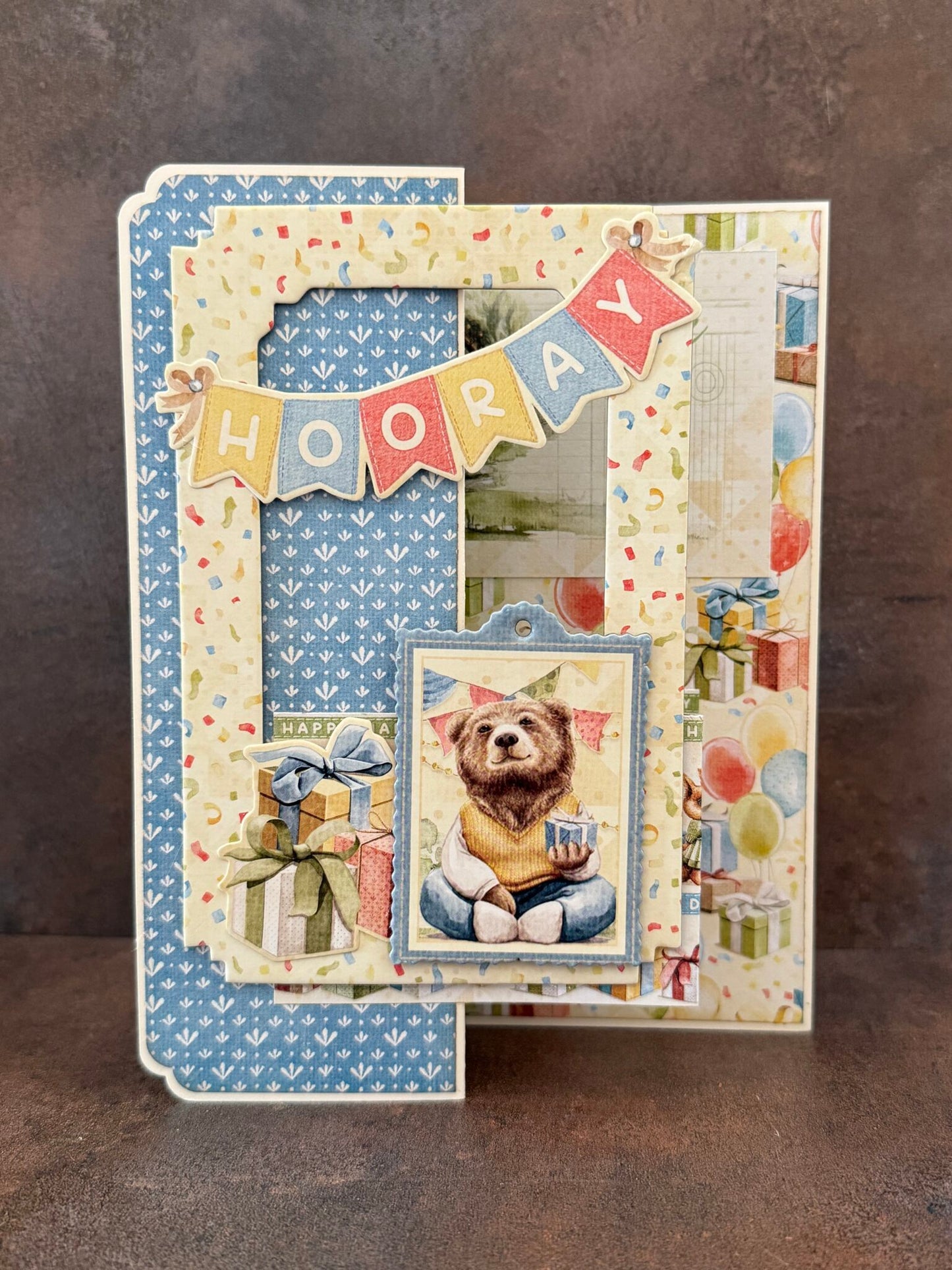 Graphic 45 Hip Hip Hooray - Z-Fold Card Set 2025 Kit 4