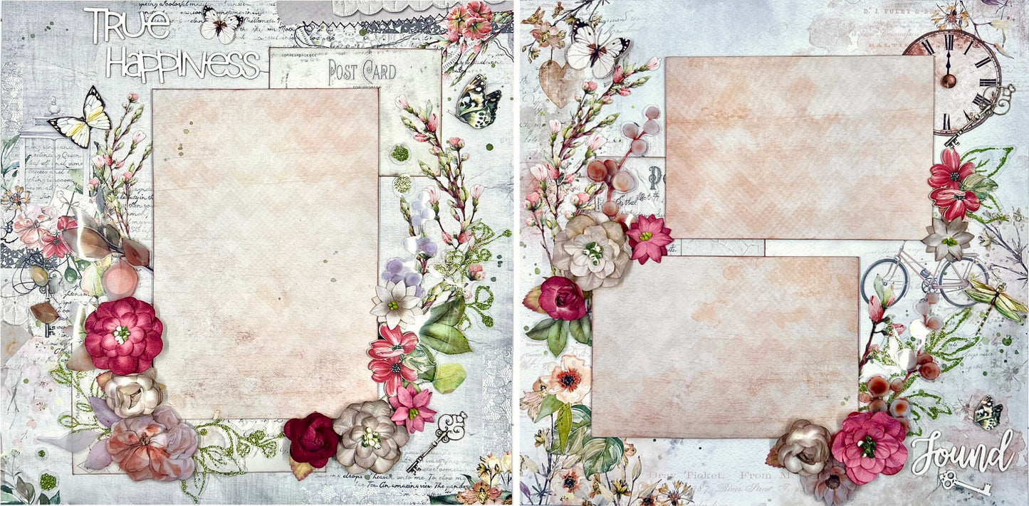 Floral Bliss 2-Page Layout