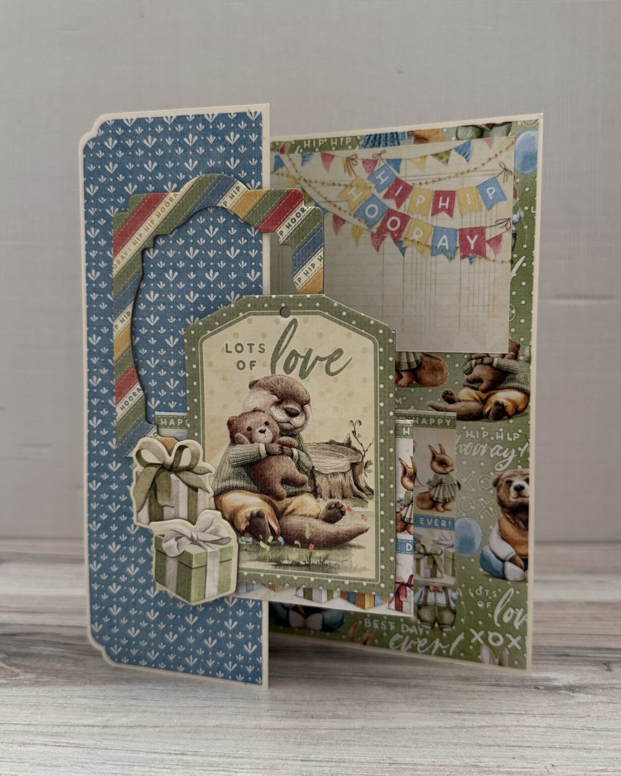 Graphic 45 Hip Hip Hooray - Z-Fold Card Set 2025 Kit 4