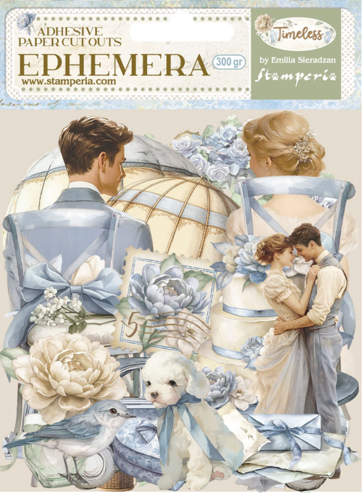 Stamperia Timeless Adhesive Ephemera
