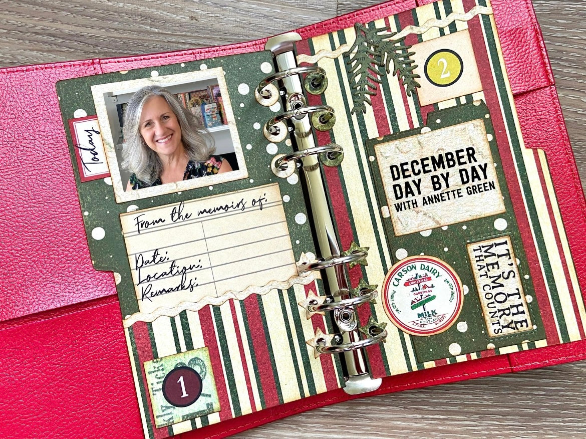 Elizabeth Craft Designs December Day by Day 2023 Sidekick Class Kit (Desert Sand)