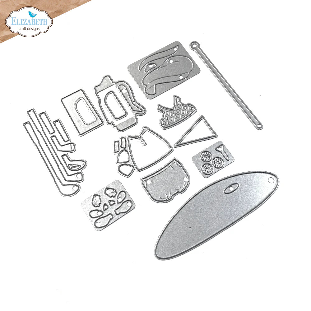 Elizabeth Craft Designs Golf Accessories Metal Die Set