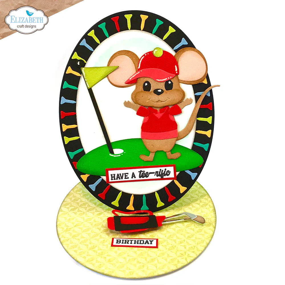 Elizabeth Craft Designs Golf Accessories Metal Die Set
