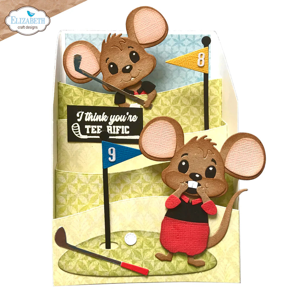 Elizabeth Craft Designs Golf Accessories Metal Die Set
