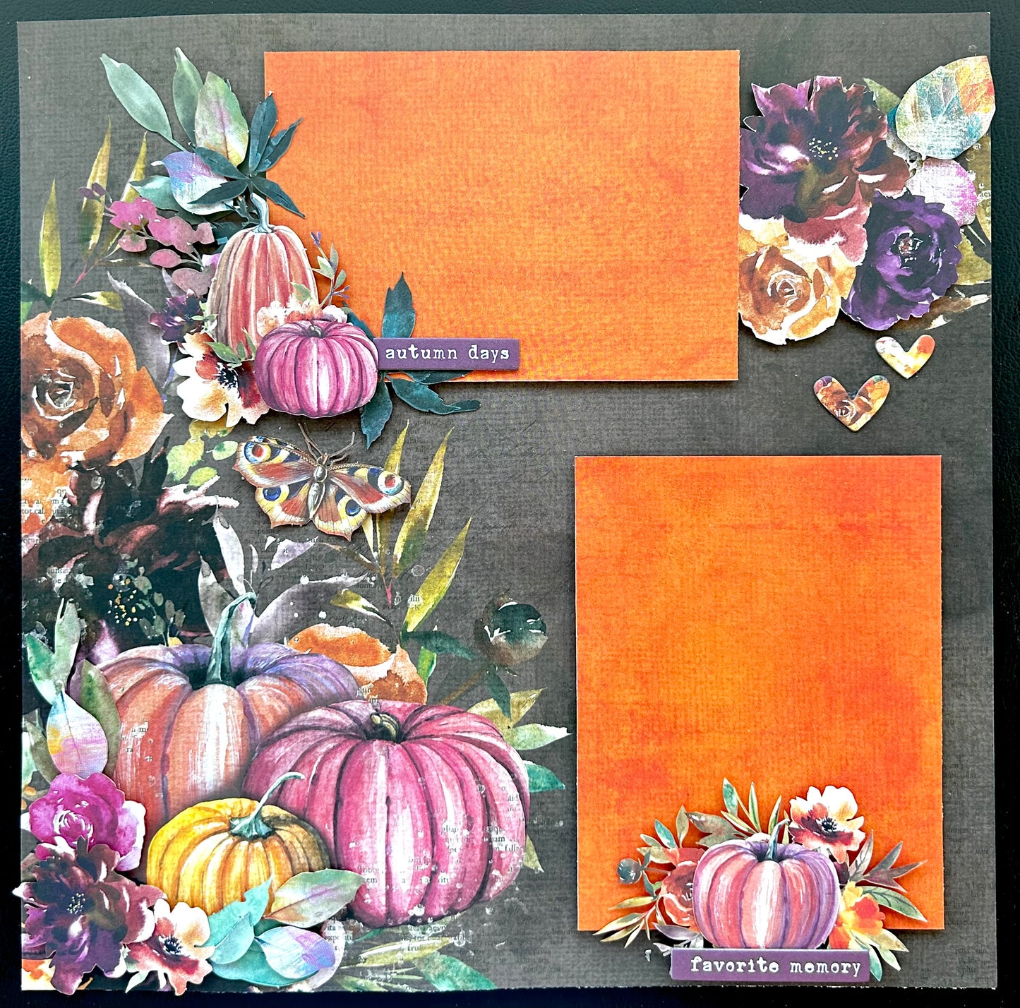 Thankful Together 2-Page Layout (Virtual Class 76)