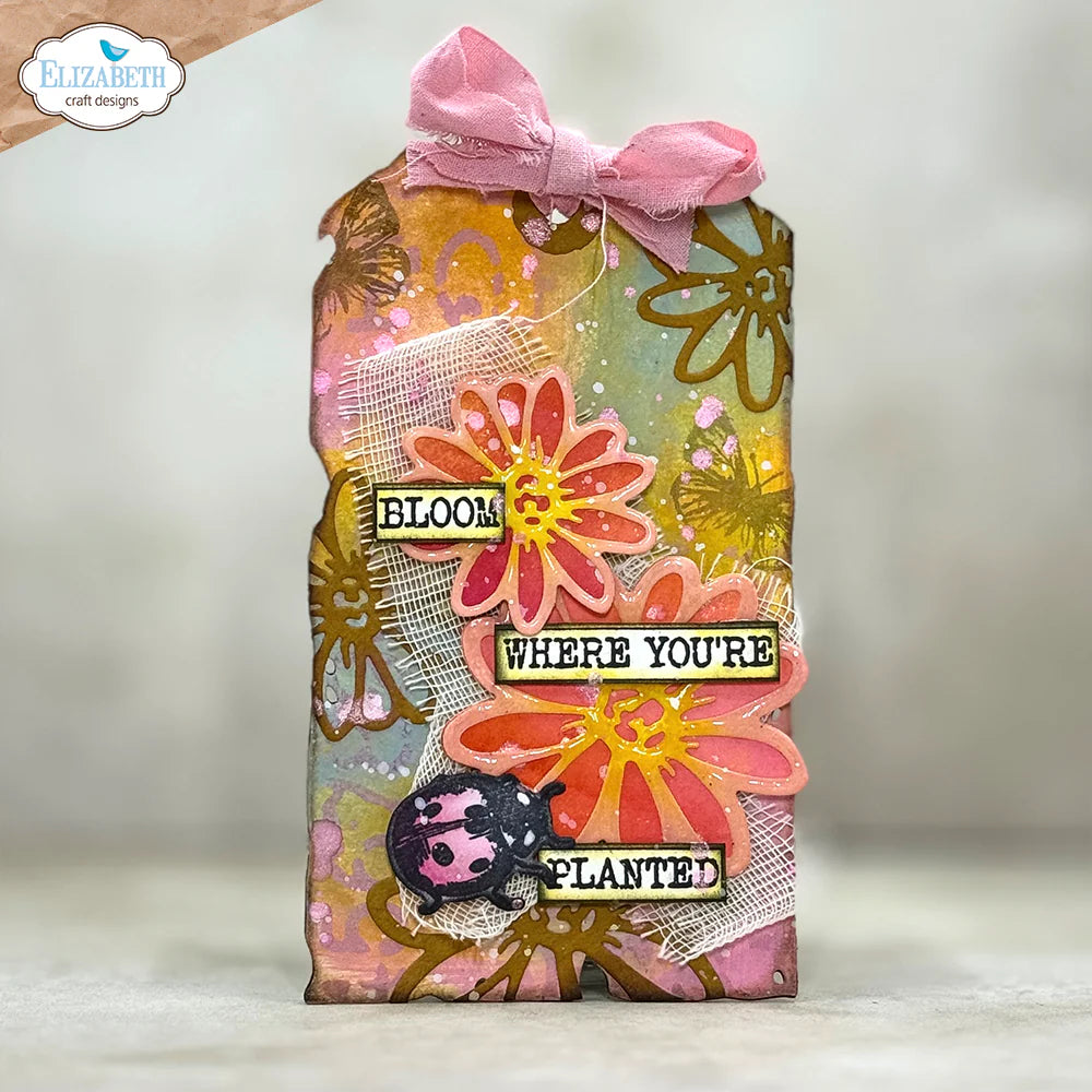 Elizabeth Craft Designs Journal Phrases 5 Stamp Set