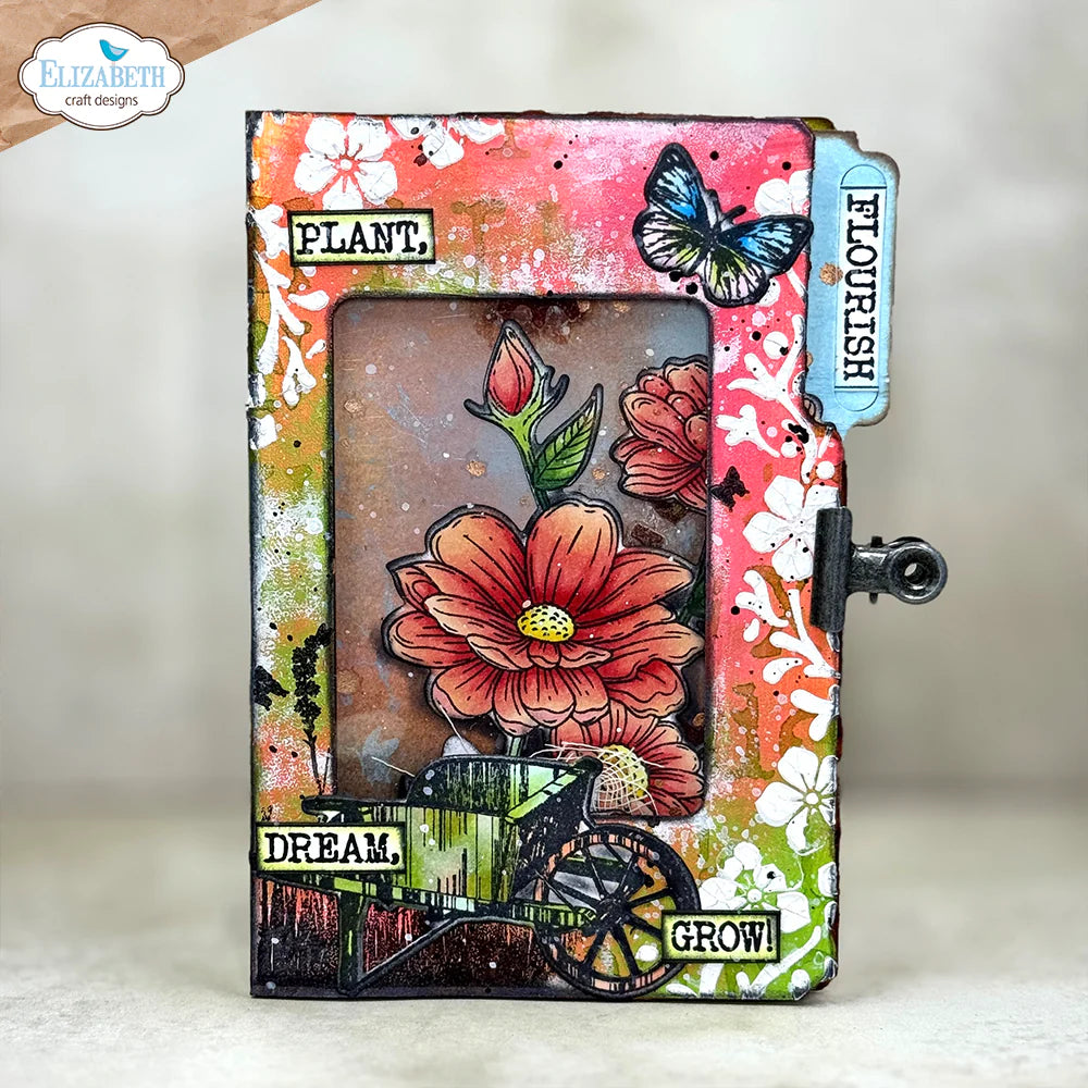 Elizabeth Craft Designs Journal Phrases 5 Stamp Set