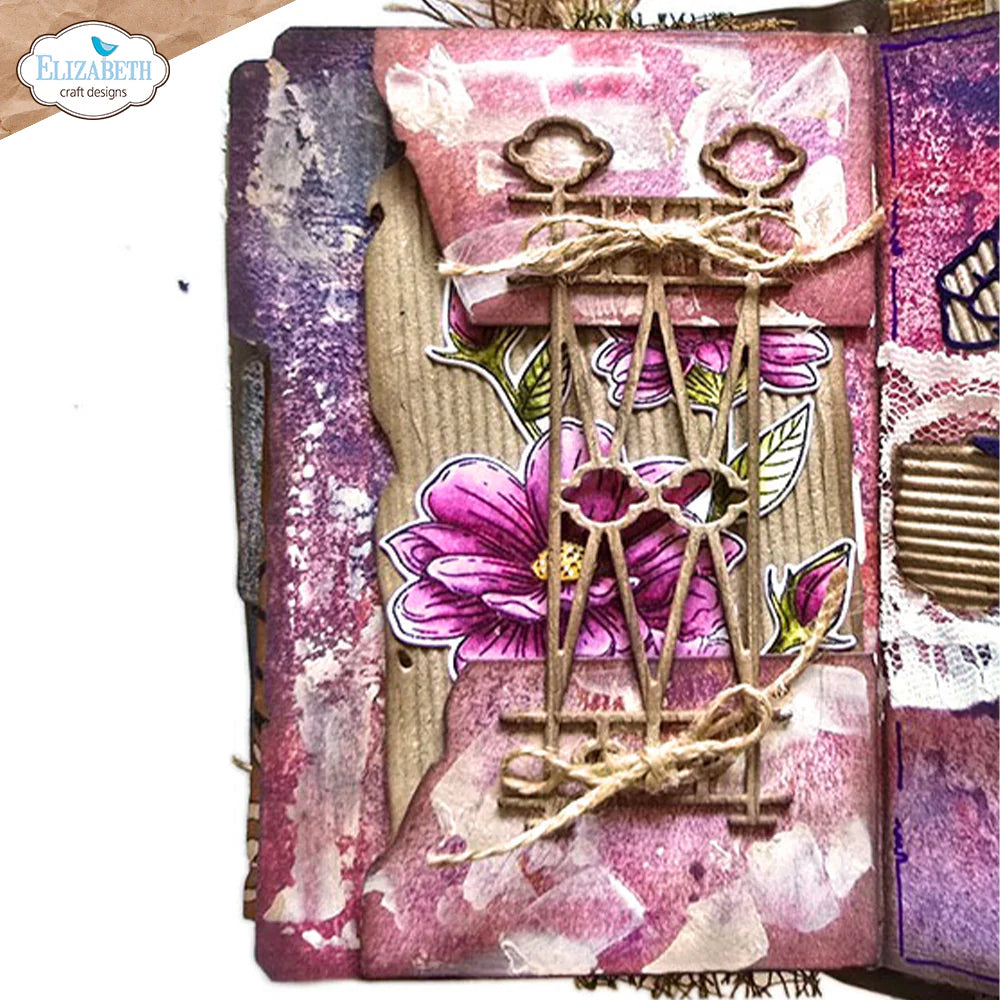 Elizabeth Craft Designs Plant Index Folder Metal Die Set