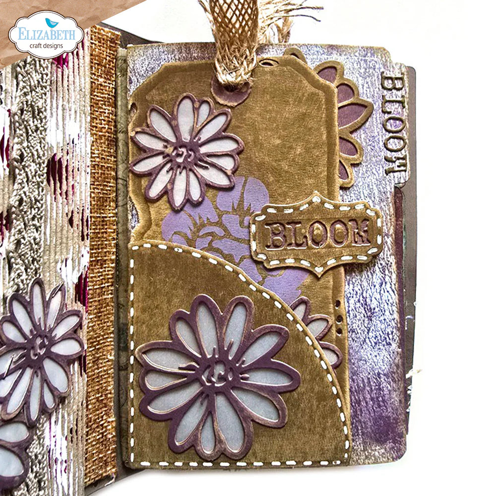 Elizabeth Craft Designs Bloom File Folder Metal Die Set
