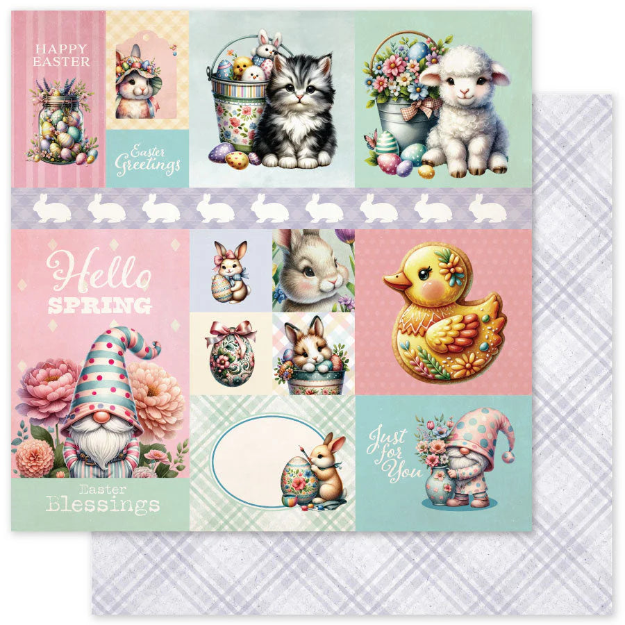 Paper Rose Studio Easter Time Basics 6x6 Paper Collection