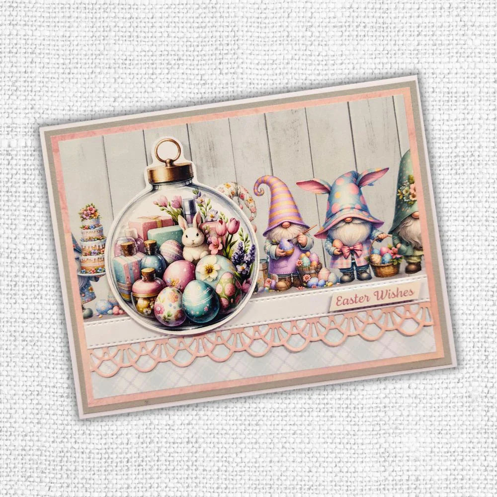 Paper Rose Studio Easter Time Embossed Die Cuts