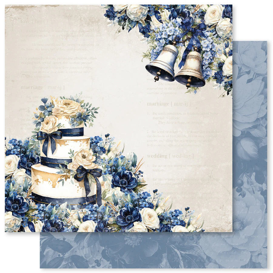 Paper Rose Studio Wedding Blooms 2.0 12x12 Paper Collection