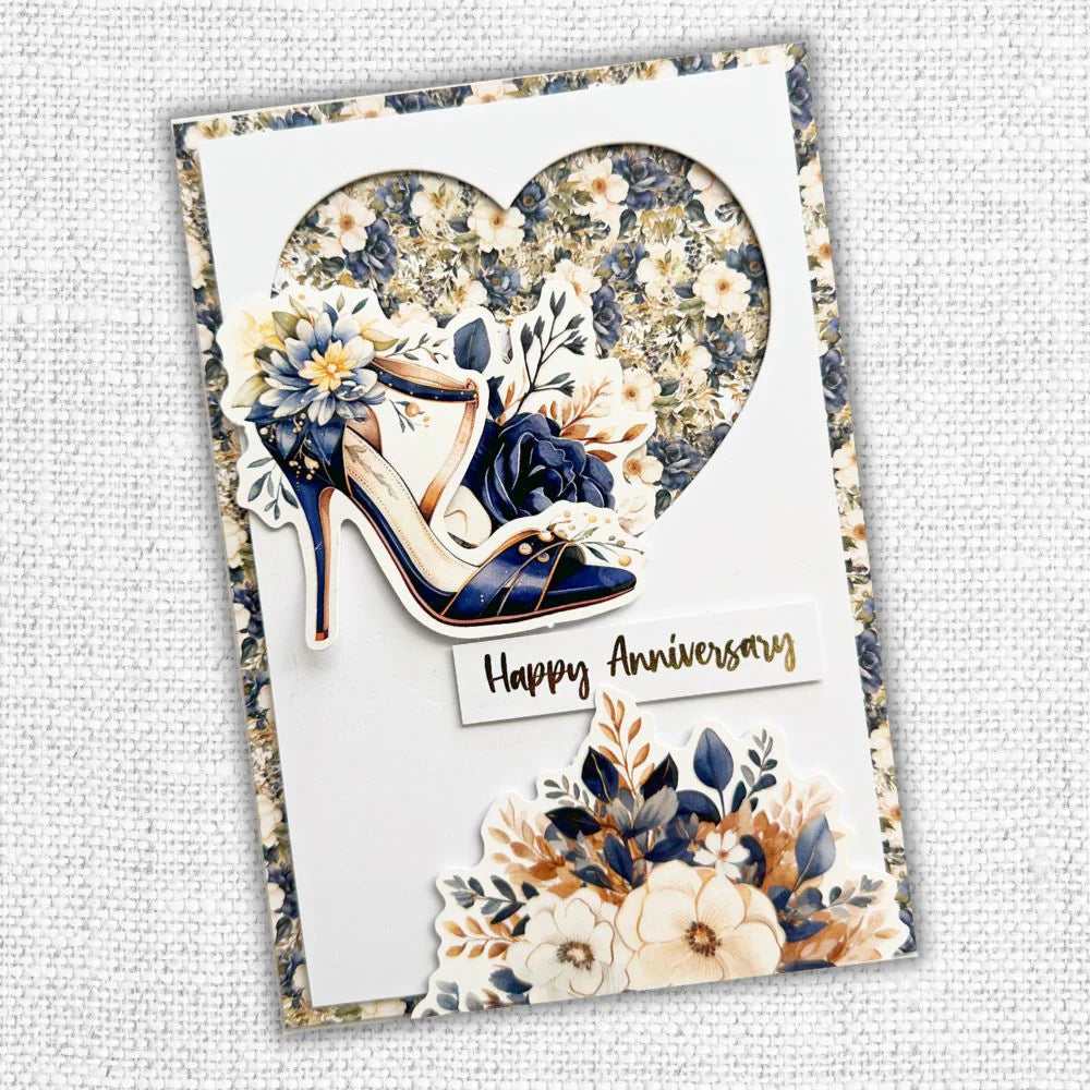 Paper Rose Studio Wedding Blooms 12x12 Paper Collection