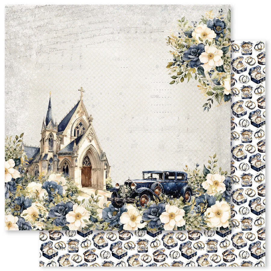 Paper Rose Studio Wedding Blooms 12x12 Paper Collection