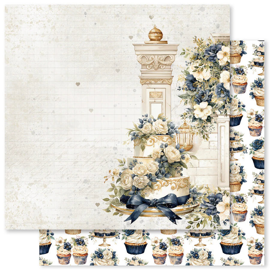 Paper Rose Studio Wedding Blooms 12x12 Paper Collection