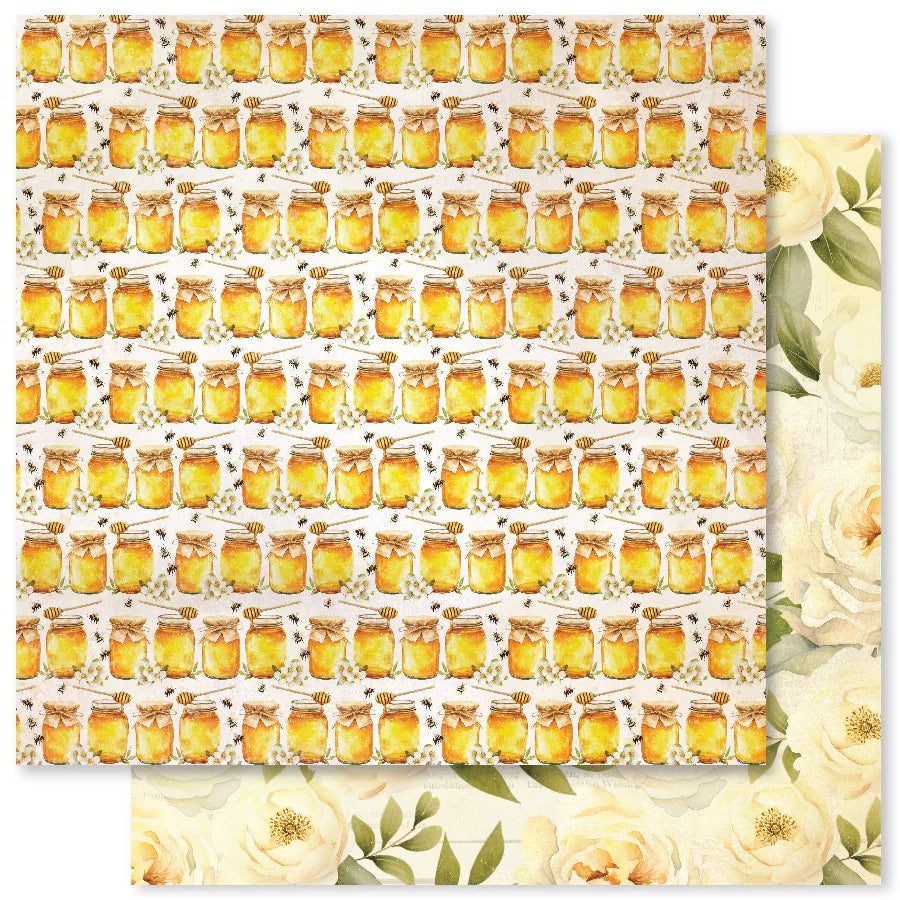 Paper Rose Studio Bees & Butterflies Basics 12x12 Paper Collection