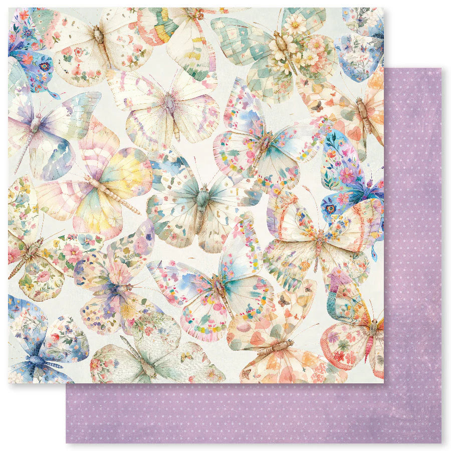 Paper Rose Studio Flower Shoppe Basics 12x12 Paper Collection