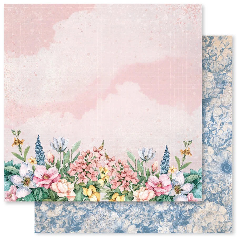 Paper Rose Studio Flower Shoppe Basics 12x12 Paper Collection