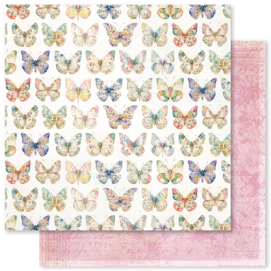Paper Rose Studio Flower Shoppe Basics 12x12 Paper Collection