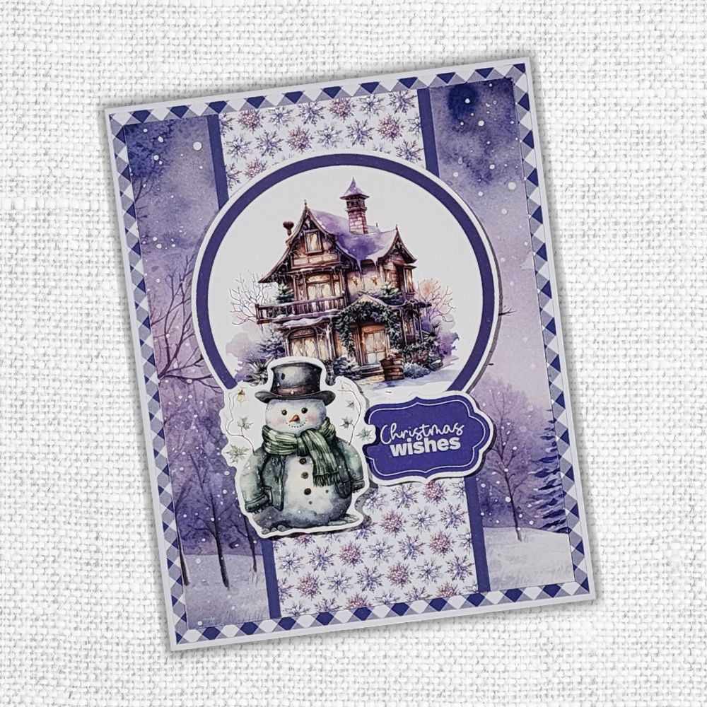 Paper Rose Studio Enchanting Christmas 6x8” Die Cuts & Sentiments