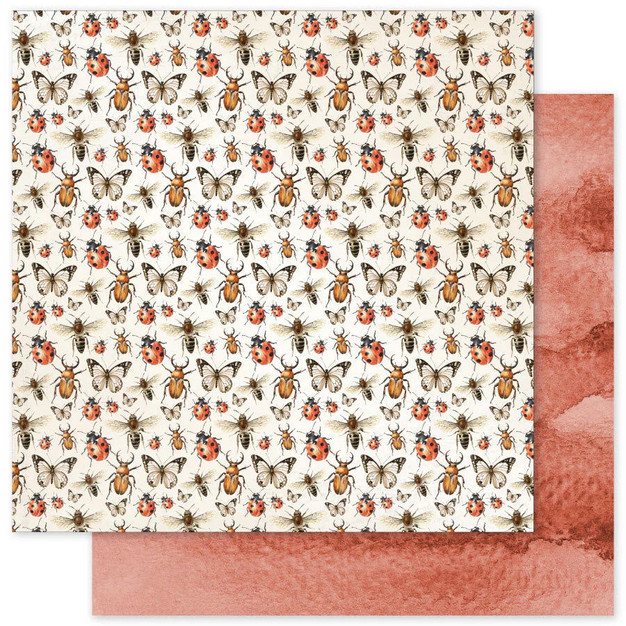 Paper Rose Studio Poppy Garden 12x12 Paper Collection