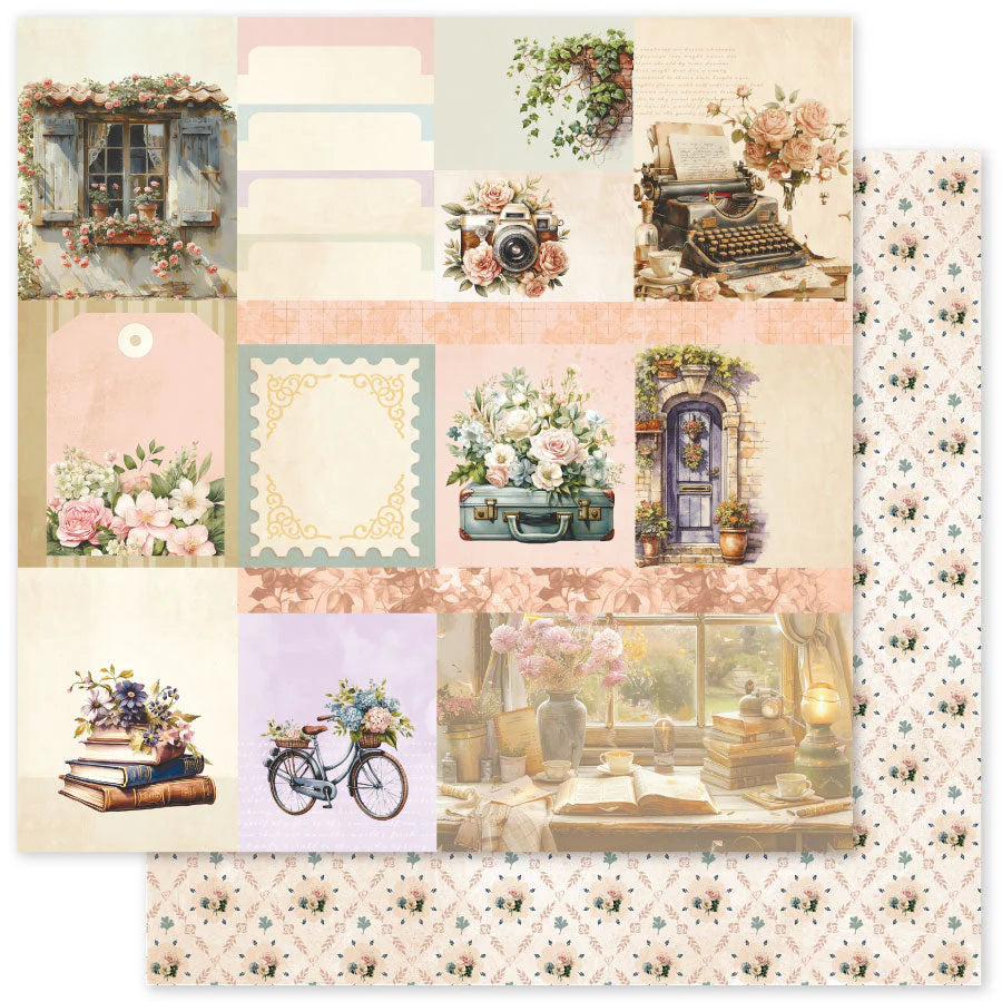 Paper Rose Studio Afternoon in the Park Basics 12x12 Paper Collection