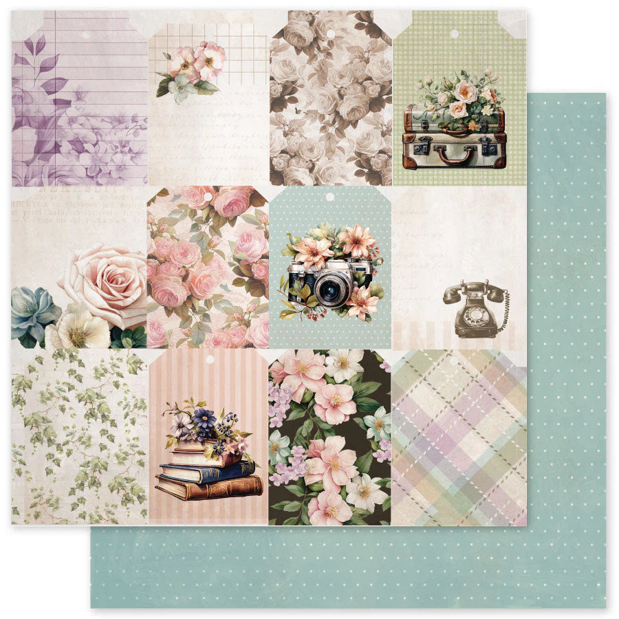 Paper Rose Studio Afternoon in the Park Basics 12x12 Paper Collection
